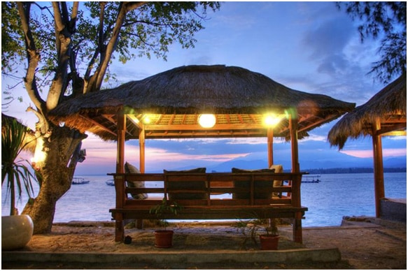 The Bali Review Gili’s Best Budget Beach Accomodations  